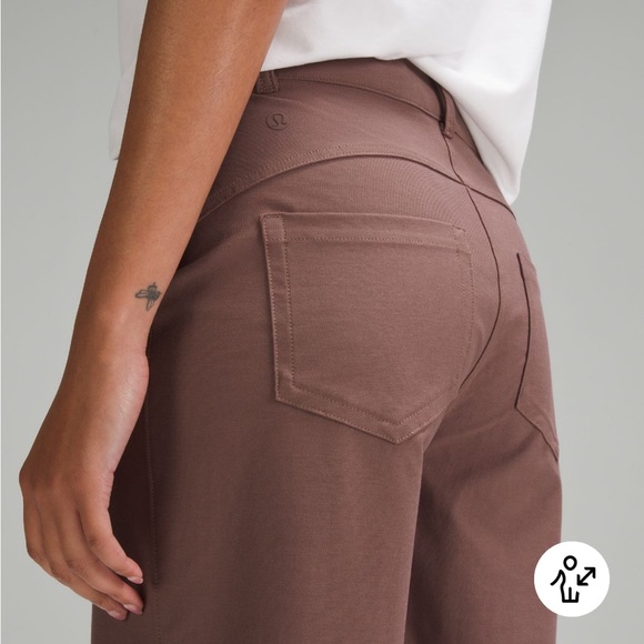 ❤️ Lululemon City Sleek 5 Pocket High-Rise Wide-Leg Pant *Light Utilitech NWT - Picture 3 of 10